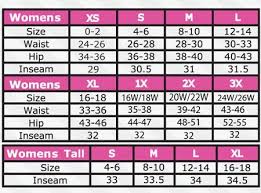 Pant Sizes Chart For Women Google Search Womens Size