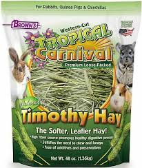 tropical carnival natural timothy hay