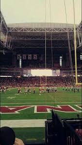 State Farm Stadium Section 142 Home Of Arizona Cardinals