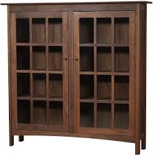 Heartwood Shaker 2 Glass Door Bookcase