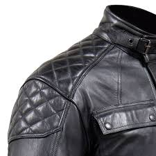 Spada Berliner Leather Jacket Black Main Leather