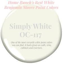 White Paint Colors By Benjamin Moore