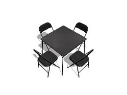 outdoor folding table and chair set