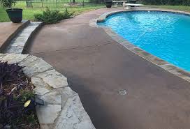 Pool Deck Patio Overlays And Concrete