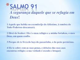 Resultado de imagem para salmos 91/