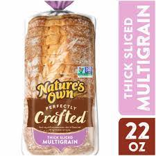 Nature S Own Thick Sliced Multigrain Bread gambar png