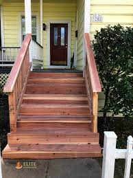 build outdoor staircase railing