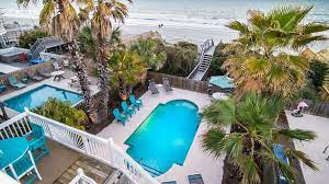 oceanfront private heated pool on the
