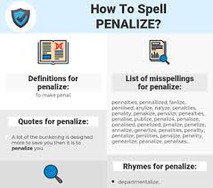 نتیجه جستجوی لغت [penalize] در گوگل