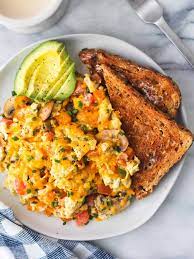 loaded scrambled eggs recipe easy