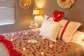 romantic room decoration for hotel room