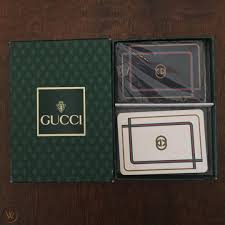 Walmart.com has been visited by 1m+ users in the past month Gucci Vintage Playing Cards Deck Set 1844272710