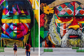 Brazilian Graffiti Artist Makes The Worlds Largest Mural