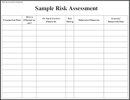 Risk Assessment Template Health Form Index Of Medicare