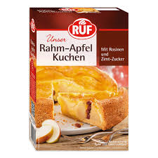 Welche äpfel für den apfelkuchen? Ruf Rahm Apfel Kuchen Mit Rosinen Und Zimt Zucker 8er Pack 8 X 435 G Amazon De Lebensmittel Getranke