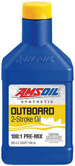 Amsoil Outboard 100 1 Pre Mix Synthetic 2 Stroke Oil
