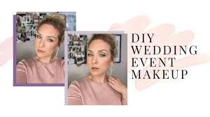 tutorial diy wedding event makeup