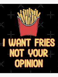 French Fried Potatoes Quote gambar png
