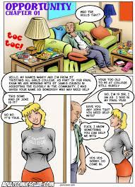 Old Man\'s Opportunity at X Sex Comics