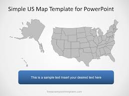 United States Map Powerpoint Template Under Fontanacountryinn Com