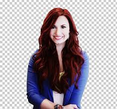 Demi lovato's best beauty moments! Demi Lovato Red Hair Human Hair Color Blue Hair Png Clipart Auburn Hair Bangs Blond Blue