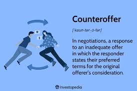 counteroffer definition exles and