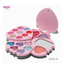 jual claires usa heart makeup set for