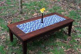Outdoor Coffee Table Patio Mosaic
