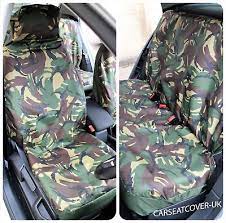 Camouflage Waterproof Car Seat Covers