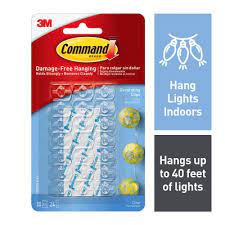 command clear decorating clips 3m