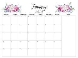 Printable Calendar January 2020 Excel Template Printable