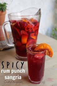y rum punch sangria crafty chica