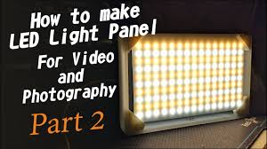 We mentioned the original ir led multitouch array a while back, but i ran across this diy version built by thomas pototschnig. How To Make Led Light Panel For Video And Photography Part 2 Diy Youtube