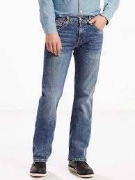 Levis 055270470 Mens 527 Slim Boot Cut Stretch Jeans Indigo Wash