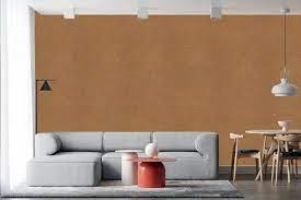 Non Woven Brown Wallpaper For Ceiling