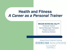 fitness a career as a personal trainer