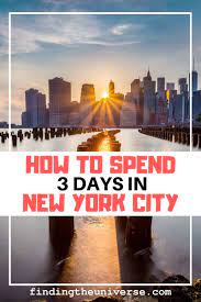 the perfect new york itinerary