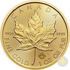 1 oz gold canadian maple leaf coin