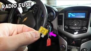 Chevrolet Cruze Radio Fuse Location Replacement Information Screen Radio Not Working