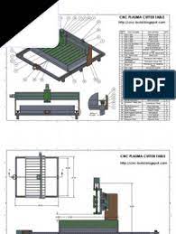 They are not perfectly completed but there is enough information in the layout and detail i also included the bill of materials table that includes the purchase items which is good to know. Cnc Build 2x4 Cnc Plasma Free Plans Numerical Control Screw