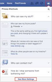how to change facebook privacy settings