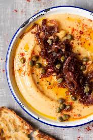 greek fava with caramelised onions