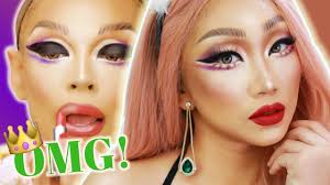 i tried following drag makeup tutorial