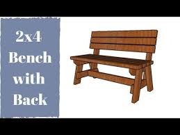 Wooden Bench Plans 2x4 Bench