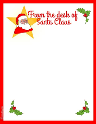 This is the time when elders write to santa about the behaviors of their elves and encourage elves to bid. Free Printable Santa Stationery Holidays Christmas Lettering Santa Letter Printable Free Letters From Santa