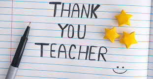a teacher appreciation card