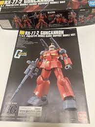Bandai HGUC Mobile Suit Gundam RX-77-2 GUNCANNON 1144 Scale Plastic Model  Kit - SellersHub.io