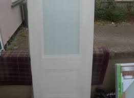 I love that its a little out of the ordinary and we have had no privacy issues. White Half Frosted Glass Door For Sale In Clondalkin Dublin From Broke