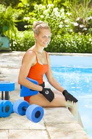 Maybe you would like to learn more about one of these? Aqua 6 Piece Aqua Fitness Set Water Aerobics Aquatic Low Impact Workout Flotation Belt Resistance Gloves Barbell Aqua Fitness Pool Exercise Equipment Swim Belt