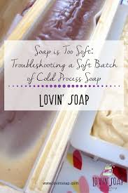 soft batch of cold process soap